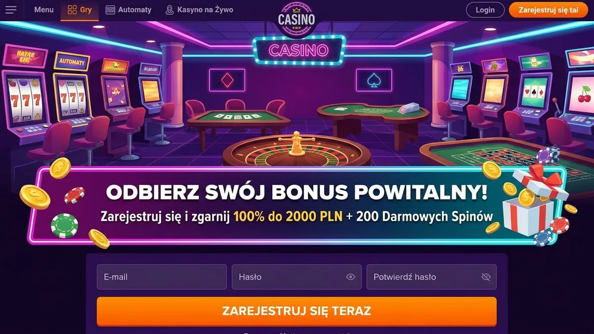 Rejestracja z bonusem